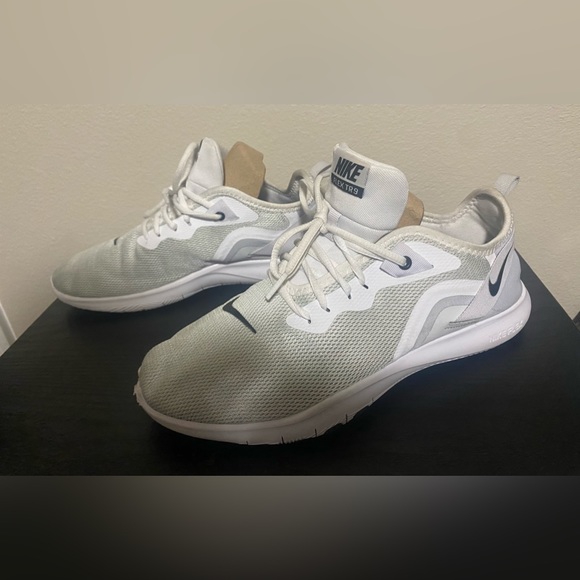 Used Off White Nike Flex Trainer 9 shoes - Women’s size 10.5 - Picture 4 of 10